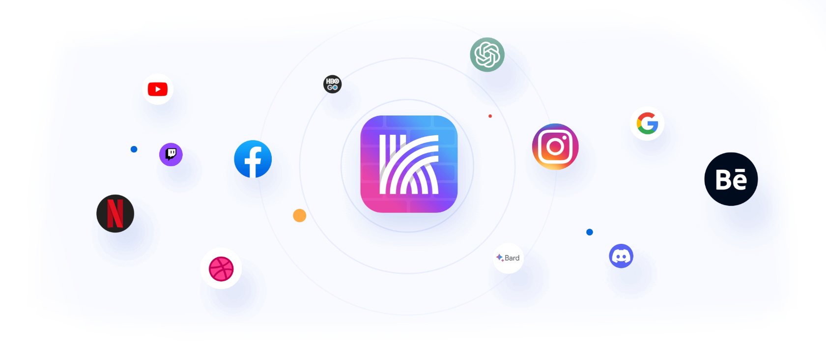 快连VPN全球节点图